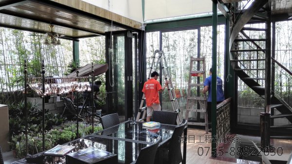 施工现场:办公室投影、KTV点歌系统、会议广播、音响