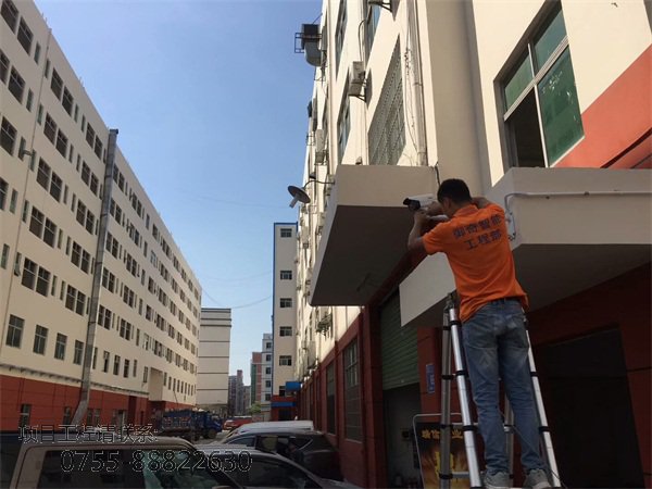 安防监控施工案例